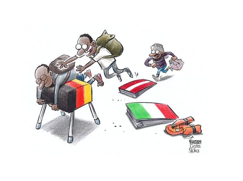Gatis Šļūka. Migrācija. 