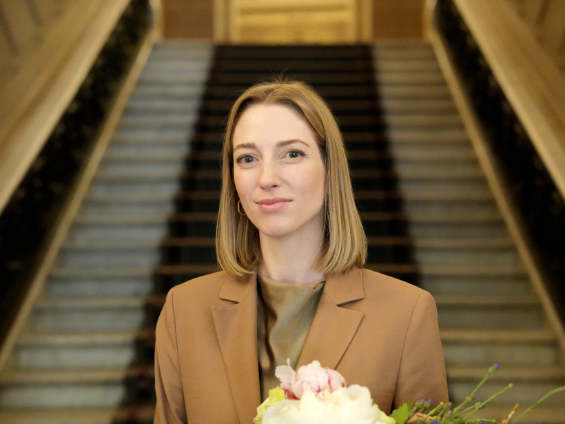 Kultūras ministre Agnese Lāce. Kultūras ministre Agnese Lāce.