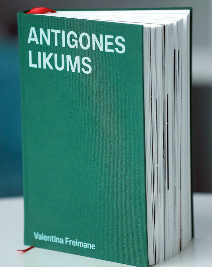 Grāmata "Antigones likums". Grāmata "Antigones likums".