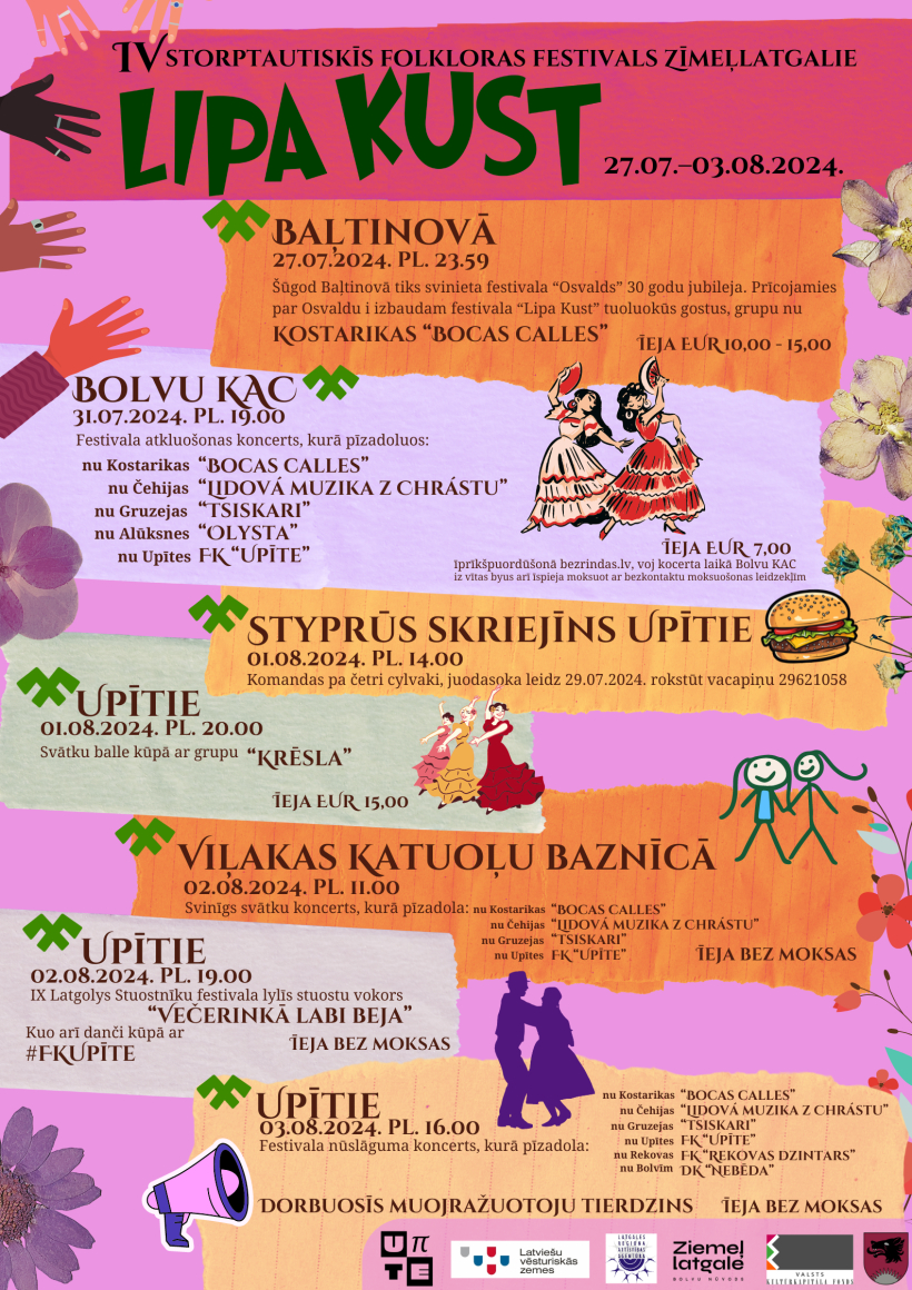 "Lipa kust" programma. "Lipa kust" programma.