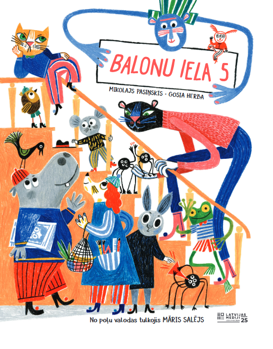 Mikolajs Pa (īstajā vārdā Mikolajs Pasiņskis) "Balonu iela 5".