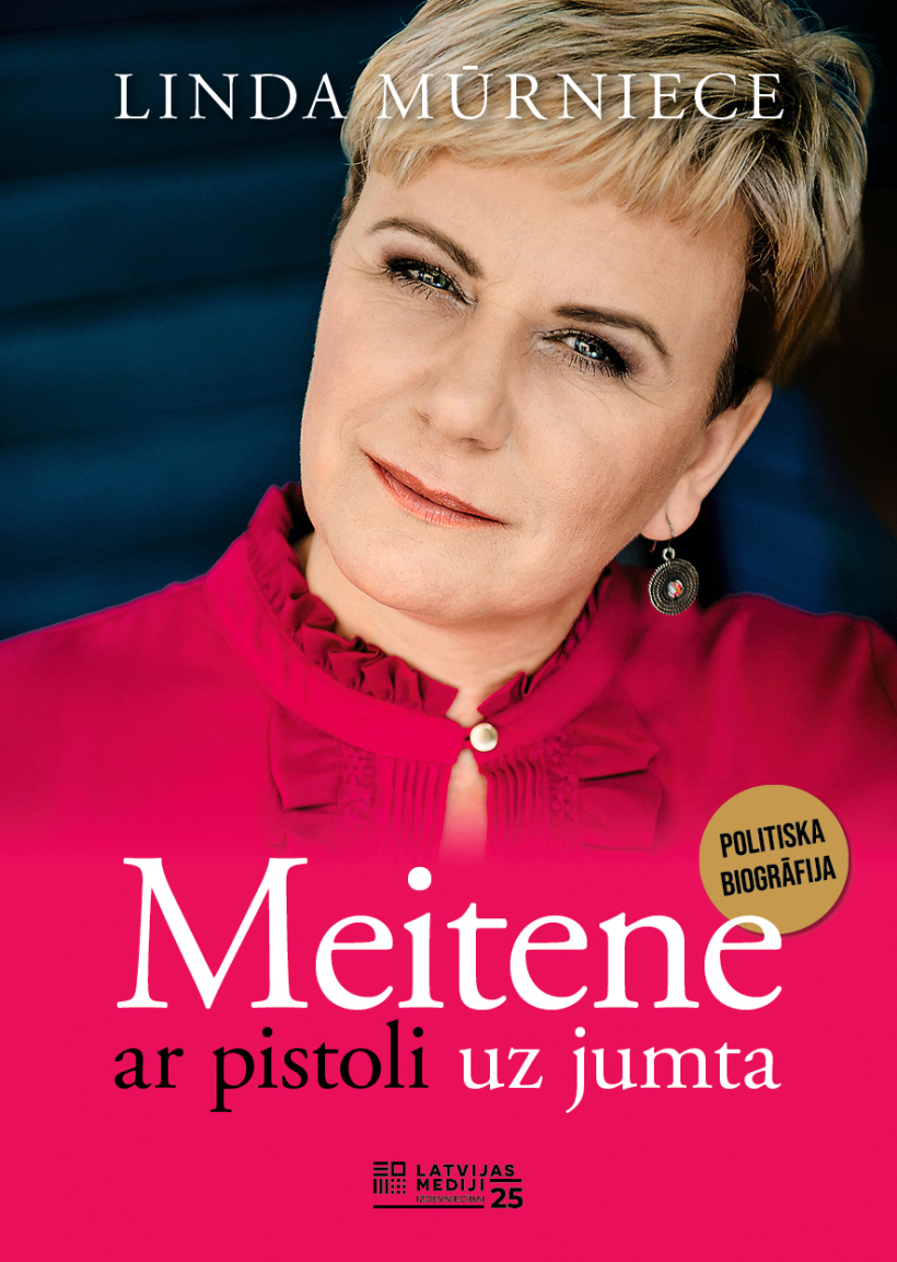 Linda Mūrniece "Meitene ar pistoli uz jumta". Linda Mūrniece "Meitene ar pistoli uz jumta".