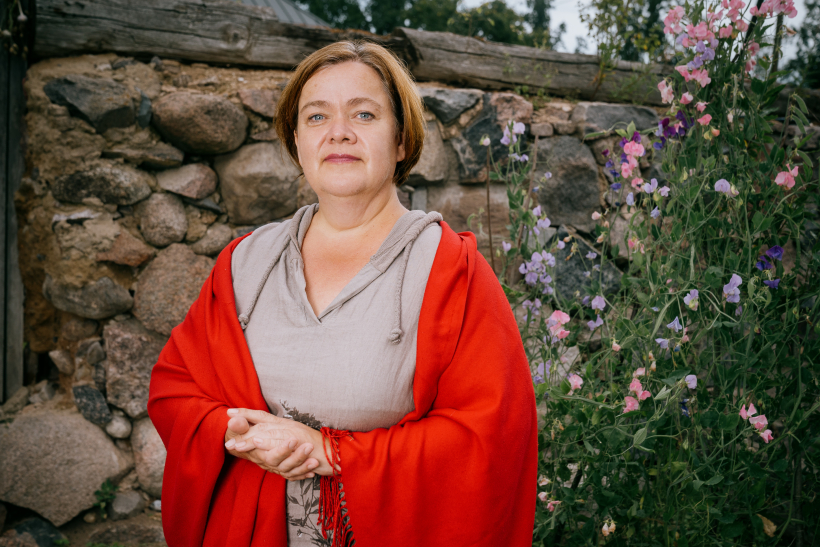 LTV raidījuma "Īstās latvju saimnieces" dalībniece. Ilze Rūtenberga-Bērziņa.