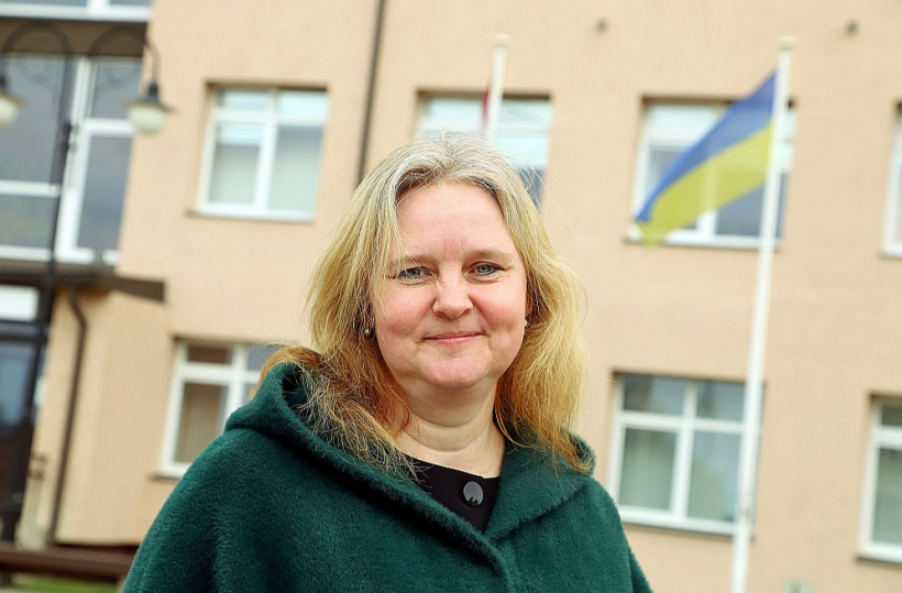 Ludzas novada Sociālā dienesta vadītāja Lilita Gorbunova-Kozlova: "Pašvaldības Sociālā dienesta redzeslokā patlaban ir 27 ukraiņu ģimenes."
