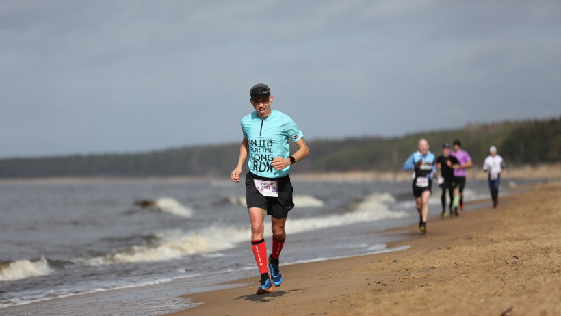Ultramaratonists Matīss Vecvagaris.
