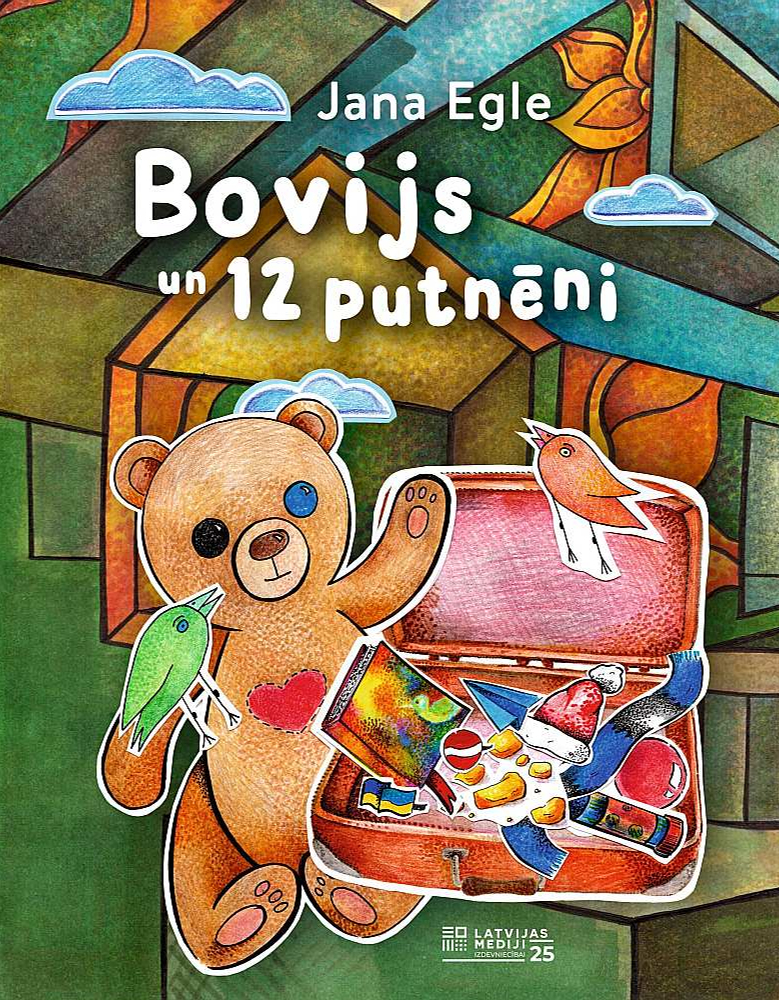 Jana Egle, "Bovijs un 12 putnēni". Jana Egle, "Bovijs un 12 putnēni".