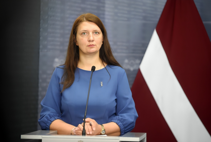 Inga Vanaga, Latvijas Izglītības un zinātnes darbinieku arodbiedrības (LIZDA) priekšsēdētāja. Inga Vanaga, Latvijas Izglītības un zinātnes darbinieku arodbiedrības (LIZDA) priekšsēdētāja.