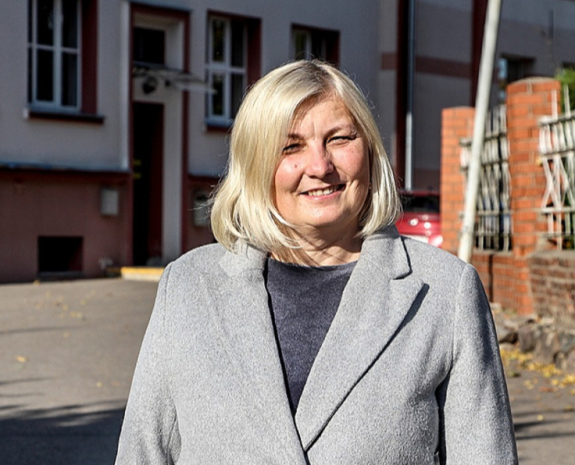 Liene Česle, Limbažu slimnīcas vadītāja. Liene Česle, Limbažu slimnīcas vadītāja.