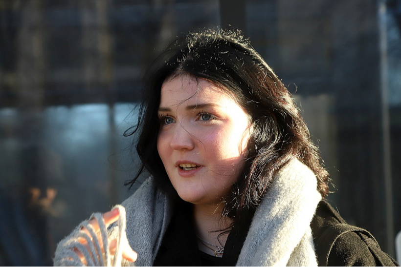 Grobiņas iedzīvotāja Paula Klievēna. Grobiņas iedzīvotāja Paula Klievēna.