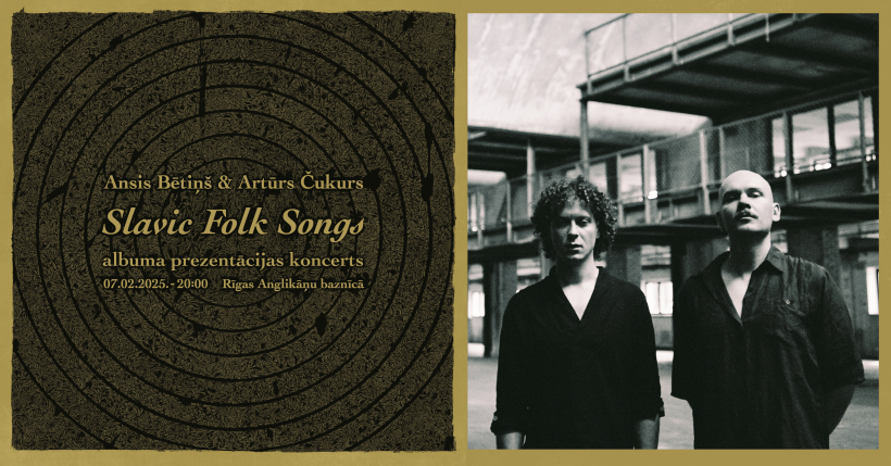 Ansis Bētiņš un Artūrs Čukurs izdod debijas dubultalbumu "Slavic Folk Songs". Ansis Bētiņš un Artūrs Čukurs izdod debijas dubultalbumu "Slavic Folk Songs".