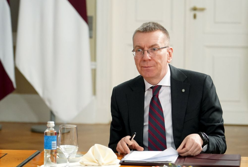 Valsts prezidents Edgars Rinkēvičs. Valsts prezidents Edgars Rinkēvičs.