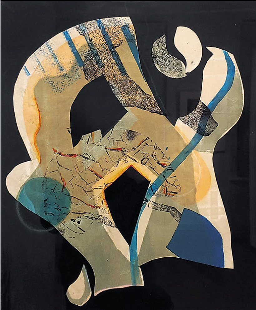 "Pakaļdzīšanās". ASV. 2001. Monotipija. "Pakaļdzīšanās". ASV. 2001. Monotipija.