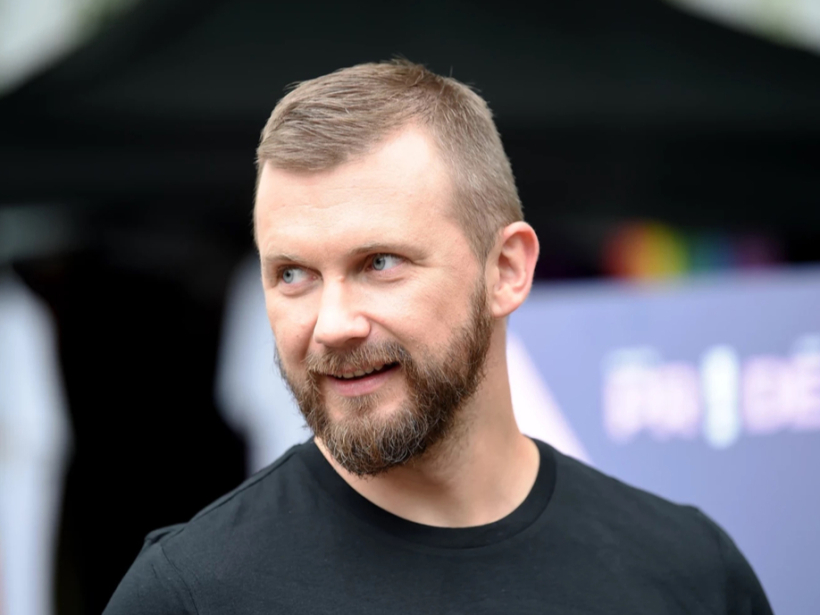Kustības “Dzīvesbiedri” vadītājs Kaspars Zālītis. Kustības “Dzīvesbiedri” vadītājs Kaspars Zālītis.