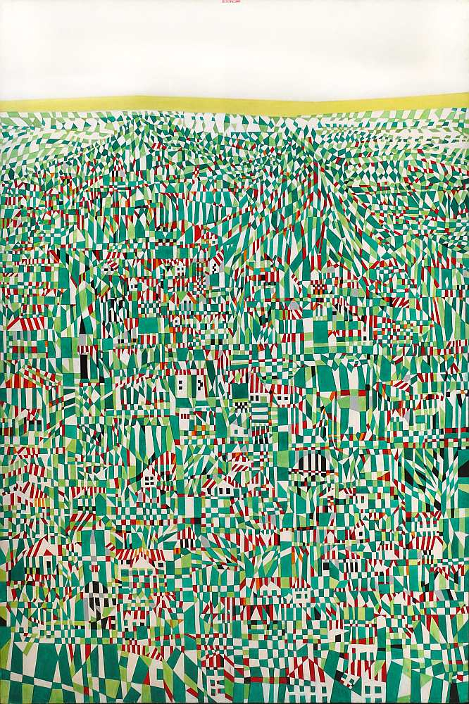 Devrims Erbils, "Anatolijas abstrakcijas", 2001. Devrims Erbils, "Anatolijas abstrakcijas", 2001.