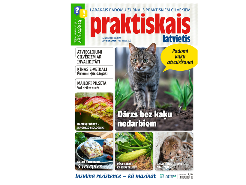 Jaunā žurnāla vāks.