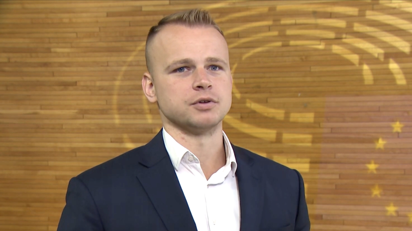 Eiropas Parlamenta deputāts Milans Mazureks no Slovākijas.
