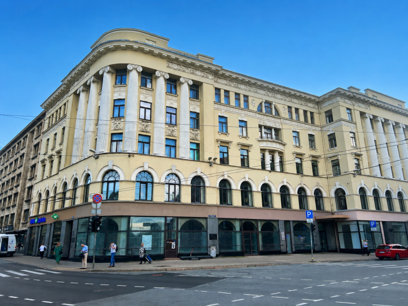 Restorāna tīkla "Daba" atrašanās vieta Brīvības ielā.
