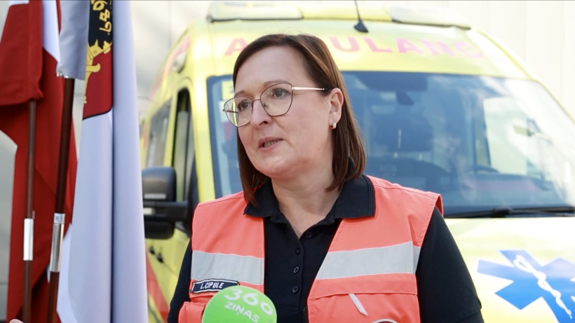 Neatliekamās medicīniskās palīdzības dienesta direktore Liene Cipule.
