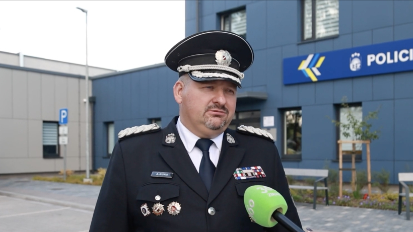 Valsts policijas priekšnieks Armands Ruks.