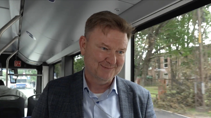“Rīgas satiksmes” Infrastruktūras pārvaldes vadītājs Almans Skudra.