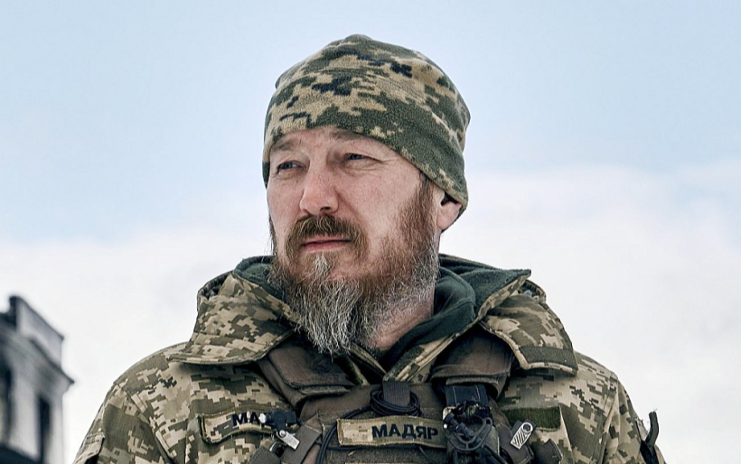 Ukrainas bezpilota spēku komandieris Roberts Brovdi (zināms kā Maģars). Ukrainas bezpilota spēku komandieris Roberts Brovdi (zināms kā Maģars).