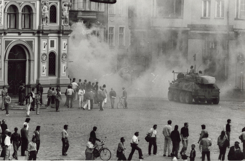 1991. gada 19.-21. augusta puča dienas Rīgā. 
