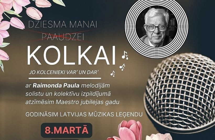 Koncerts "Dziesma manai Kolkai!".