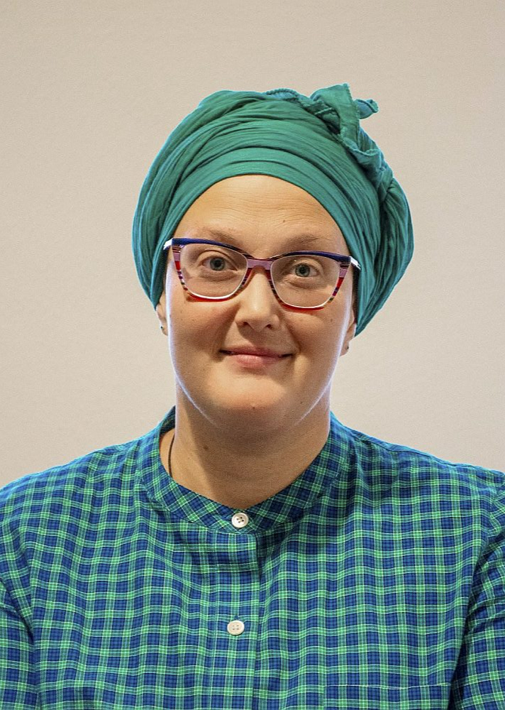 Laura Bužinska, biedrības "Zaļā brīvība" pārstāve.