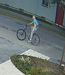 Negadījumā vainīgais velosipēdists.