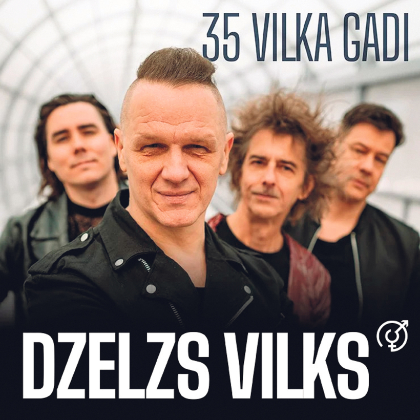 "Dzelzs vilks", "35 vilka gadi". "Dzelzs vilks", "35 vilka gadi".