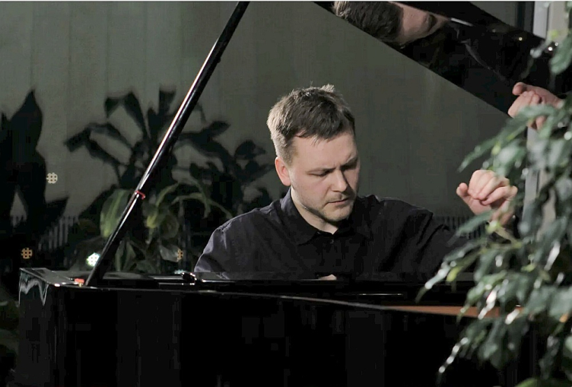 Pianists Rihards Plešanovs.