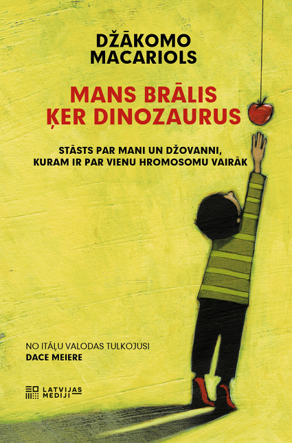 Džākomo Macariola (Giacomo Mazzariol) grāmatas jauniešiem "Mans brālis ķer dinozaurus". Džākomo Macariola (Giacomo Mazzariol) grāmatas jauniešiem "Mans brālis ķer dinozaurus".