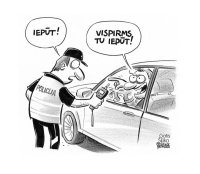 Zīmē Gatis Šļūka. Pats iepūt!