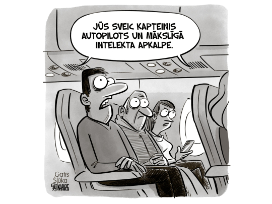 Jūs sveic kapteinis autopilots un mākslīgā intelekta apkalpe!