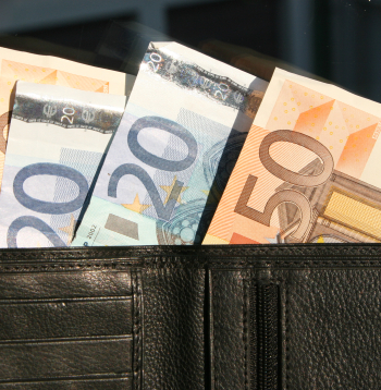 Eiro banknotes