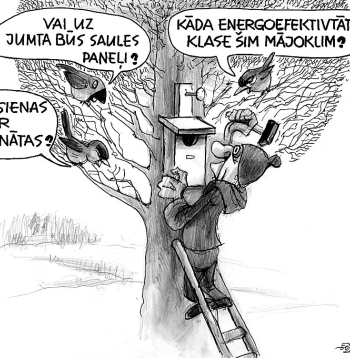 Zīmē Ēriks Ošs. Kāda energoefektivitātes klase šim mājoklim?