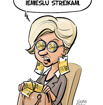 Zīmē Gatis Šļūka: Vispār neredzu iemeslu streikam