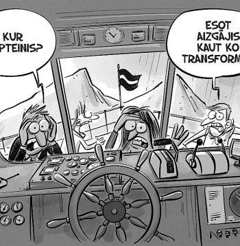 Zīmē Gatis Šļūka. Kur kapteinis?