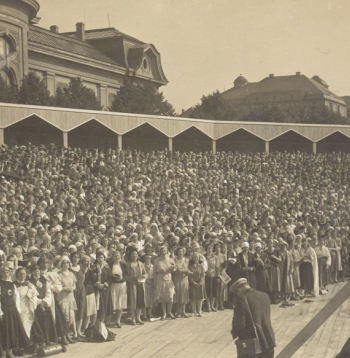 VII Vispārējie latviešu dziesmu svētki. Rīga, Esplanāde, 1933. gada 17.–19. jūnijs.