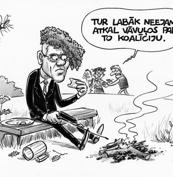Zīmē Gatis Šļūka. Tur labāk neejam!