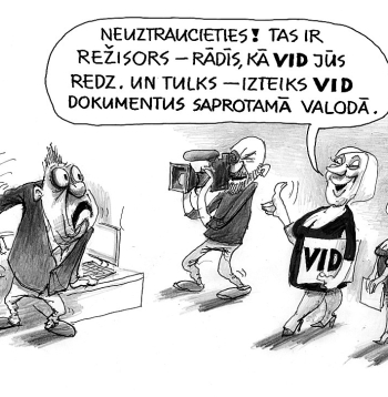 Zīmē Ēriks Ošs: Neuztraucieties, tas ir VID!