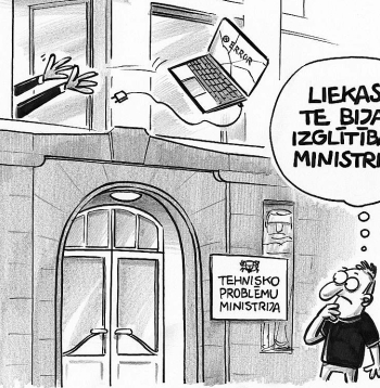 Zīmē Gatis Šļūka: Tehnisko problēmu ministrija