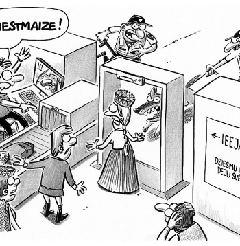 Zīmē Gatis Šļūka: Uzmanību, sviestmaize! 