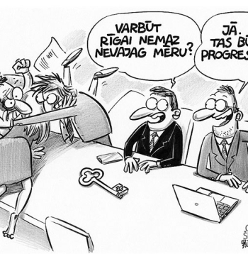 Zīmē Gatis Šļūka: Varbūt Rīgai nemaz nevajag mēru?
