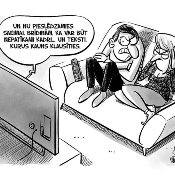 Zīmē Gatis Šļūka. Brīdinām: var būt nepatīkami kadri!
