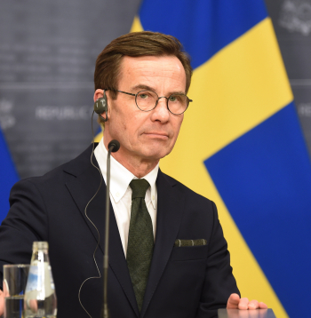 Zviedrijas Ministru prezidents Ulfs Kristersons.