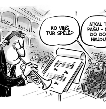 Zīmē Gatis Šļūka. Ko viņš tur spēlē?