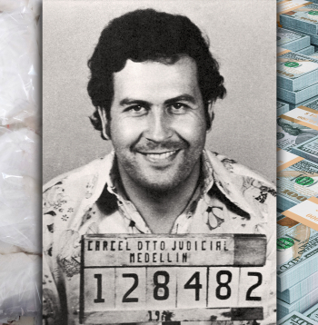 Pablo Eskobars 1977. gadā.