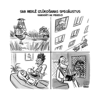 Zīmē Gatis Šļūka. SAB meklē izlūkošanas speciālistus