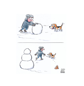 Sniega...vīrs.